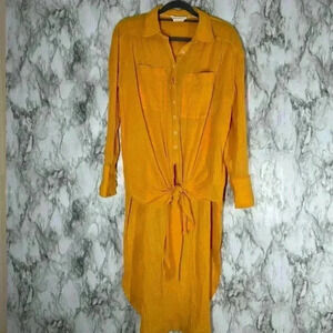 Anthropologie Cotton Duster Tunic Shirt XXS